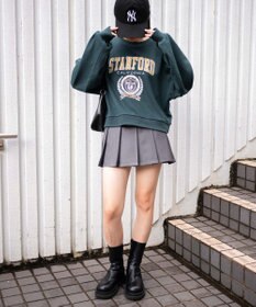 WEGO カレッジプリントスウェット