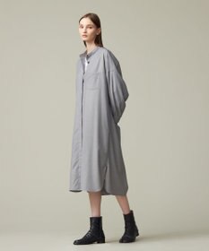J.PRESS YORK STREET 【WOMEN】バックドレープ シャツワンピース