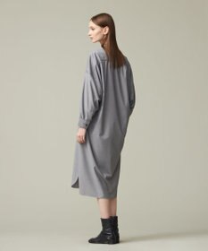 J.PRESS YORK STREET 【WOMEN】バックドレープ シャツワンピース