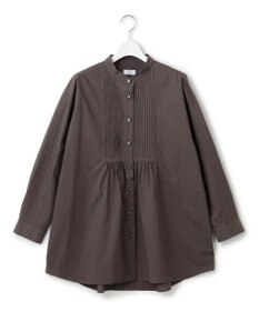 J.PRESS YORK STREET 【WOMEN】コットンバンドカラー ブラウス