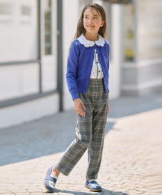 組曲 KIDS 【150-160cm】キチントチェック パンツ