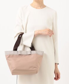 UNBILLION cachecache WEB限定ナイロンリボントートバッグS