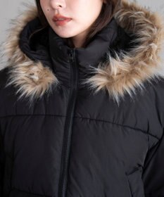 WEGO 【25年秋冬新作/SMサイズ展開】2WAYファーフードショートパファーブルゾン