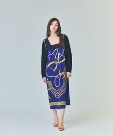 GRACE CONTINENTAL ジュエリーモチーフドレス