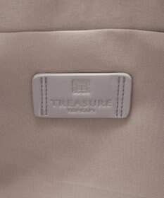 TOPKAPI 【TREASURE TOPKAPI】フェイクレザー ジオメトリック ショルダー付 トートバッグ