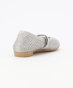 steppi ラウンド メッシュ バレエパンプス