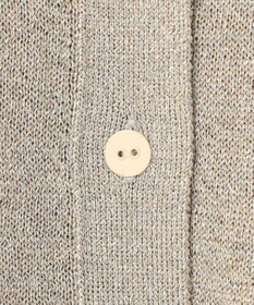 BEIGE， SMITHONITE / リュクスグリッター ドルマンカーディガン