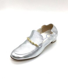 nouvelleRobe Oū 【本革・高反発】Spiral-bit loafers  ヒールローファー