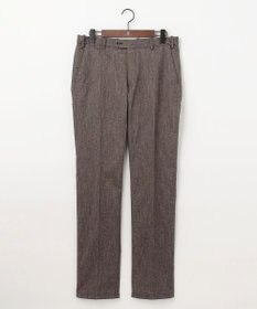 JOSEPH ABBOUD 【ウエストも伸びる！/暖か起毛裏地付/2WAYストレッチ/ オーガニック】オーガニックコットン ウオーム パンツ