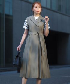 ANY SIS 【2WAY】テーラードジレ ワンピース