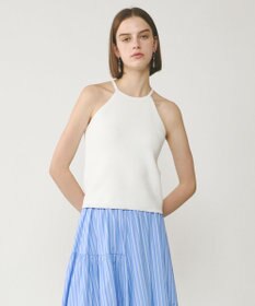 GRACE CONTINENTAL ハイゲージ畦ニットトップ