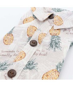 PET PARADISE パイナップル柄 アロハシャツ 【小型犬】