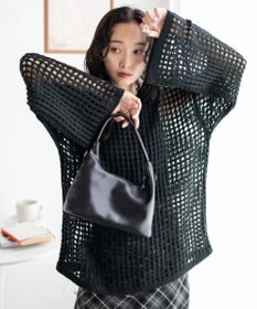 WEGO ビッグメッシュニットプルオーバー