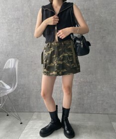 WEGO ヴィンテージウォッシュWジップN／Sパーカー