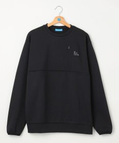 SHARE PARK MENS 【UVカット・吸水速乾・ストレッチ・軽量・アンチピリング 】ダンボールクルーネックスウェット（L・XLサイズ）