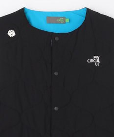 PW CIRCULUS 【撥水加工 / ストレッチ】【MEN】キルティング中綿インナーベスト ゴルフ