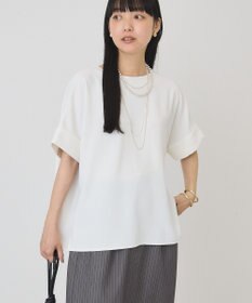 AMERICAN HOLIC 【予約】【WEB限定】イージーケア+接触冷感バックタック半袖プルオーバー