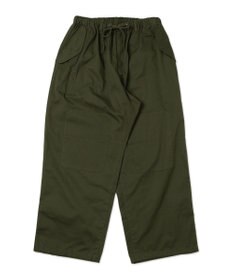 WEGO 【ウエストゴム/ユニセックス着用ITEM】サイドスリットコンバットパンツ