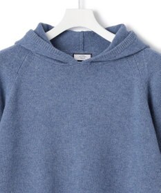 J.PRESS YORK STREET 【UNISEX】ウールカシミヤ フーディーニット