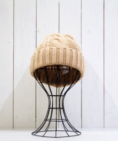 石田製帽 〈新色追加！〉カシミヤニット アラン編みワッチN ニット帽