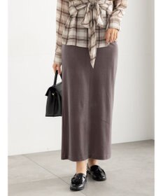 Te chichi ベロアナロースカート《2025Autumn catalog vol.2 item》