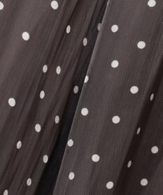 ANY SIS 【洗える】シャイニードットギャザー スカート