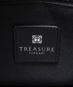 TOPKAPI 【TREASURE TOPKAPI】メタリック パデット ショルダー付 トートバッグ