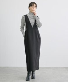 AMERICAN HOLIC イージーケアＶネックワンピース