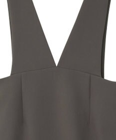 AMERICAN HOLIC イージーケアＶネックワンピース