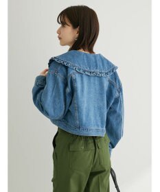 Green Parks ・Ｄｏｕｂｌｅ　Ｆｌａｇｓ　フリルカラーＧジャン