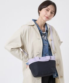 LeSportsac SMALL BUCKET TOTE/ディープシー/ソフトラベンダー
