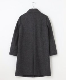 J.PRESS LADIES L ショートビーバー ステンカラーコート