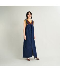 woadblue 【157】DECK OVERALL SKIRT デッキオーバーオールスカート