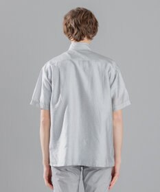 JOSEPH HOMME ストレッチマイヤー　ウイングカラー半袖シャツ