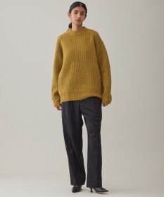 UNFILO MENS ウールライク ワイドパンツ