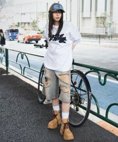 WEGO 【ユニセックス着用ITEM/MLサイズ展開】グラフィックBIG　T（SS）
