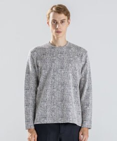 JOSEPH HOMME 【新素材】パフィーチェックジャージー　クルーネックカットソー