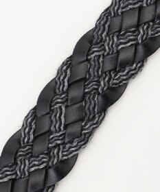 JOSEPH ABBOUD  【イタリア素材/日本製】レザーミックスブレンズ ベルト