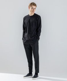 JOSEPH HOMME 【新素材】パフィーチェックジャージー　クルーネックカットソー