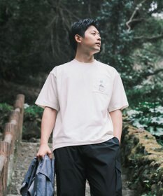 SHARE PARK MENS 【UVカット・吸水速乾・ストレッチ・軽量 】ポケットロゴTシャツ（L・XLサイズ）