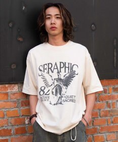 WEGO 【ユニセックス着用ITEM/MLサイズ展開】ブリーチヴィンテージグラフィックT（SS）