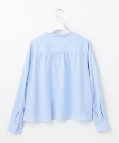 自由区 S 【洗える】SOMELOSクロップド丈 ブラウス