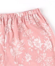 Wing パジャマ 5分袖 半袖 長ズボン 綿100%(本体) 楊柳素材 3Lまで対応 大きいサイズ 夏 レディース EP8076 ウイング／ワコール