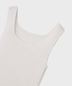 GRACE CONTINENTAL シアーフリルニットトップ