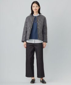 J.PRESS LADIES 【WEB限定カラーあり・洗える】コンパクトタフタキルティング ブルゾン