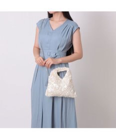 UNBILLION カシュカシュ cachecache / スパンコールトライアングルバッグ