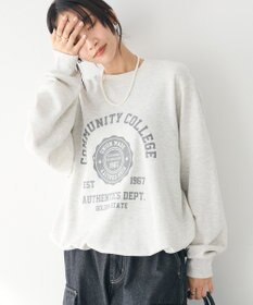 CRAFT STANDARD BOUTIQUE カレッジプリントプルオーバー