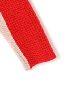 BEIGE， LAURIERS / ウールカシミヤバイカラーニット