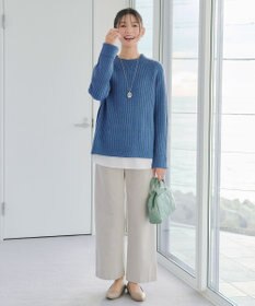 Tiaclasse メランジケーブルラグラントップス