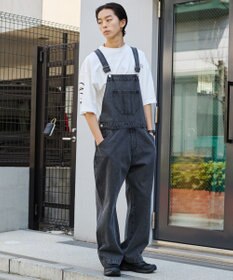WEGO 【ユニセックス着用/SMサイズ展開】デニムオーバーオール